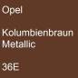 Preview: Opel, Kolumbienbraun Metallic, 36E.